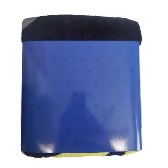 Jay Franco & Sons NINJA Blanket 62" x 90" Super Soft Polyester Plush Blue Black - Picture 2 of 4